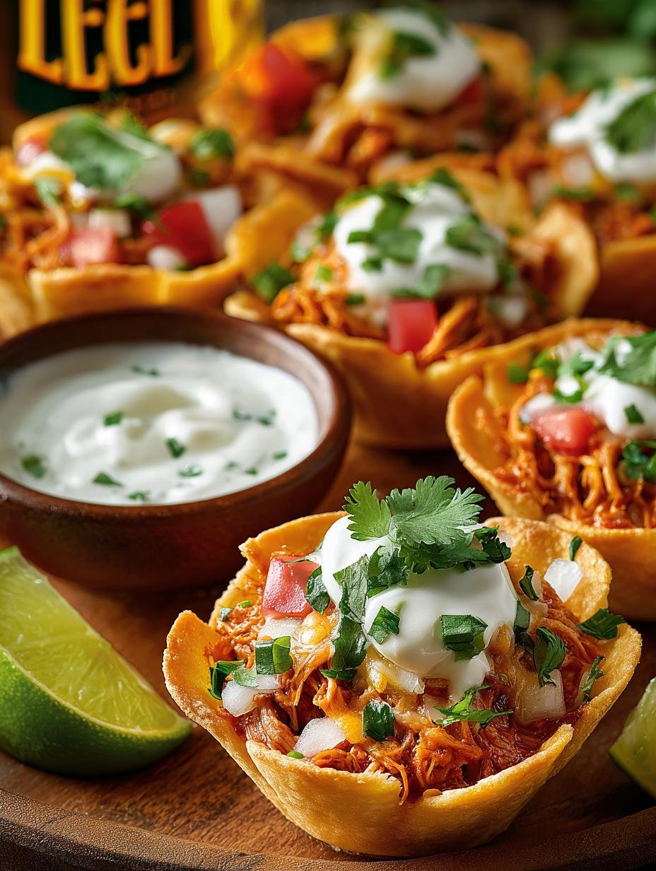 Chicken Taco Cups: 12 Irresistible Bites for Everyone - Chicken Taco Cups - additional detail