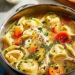 Chicken Tortellini Soup