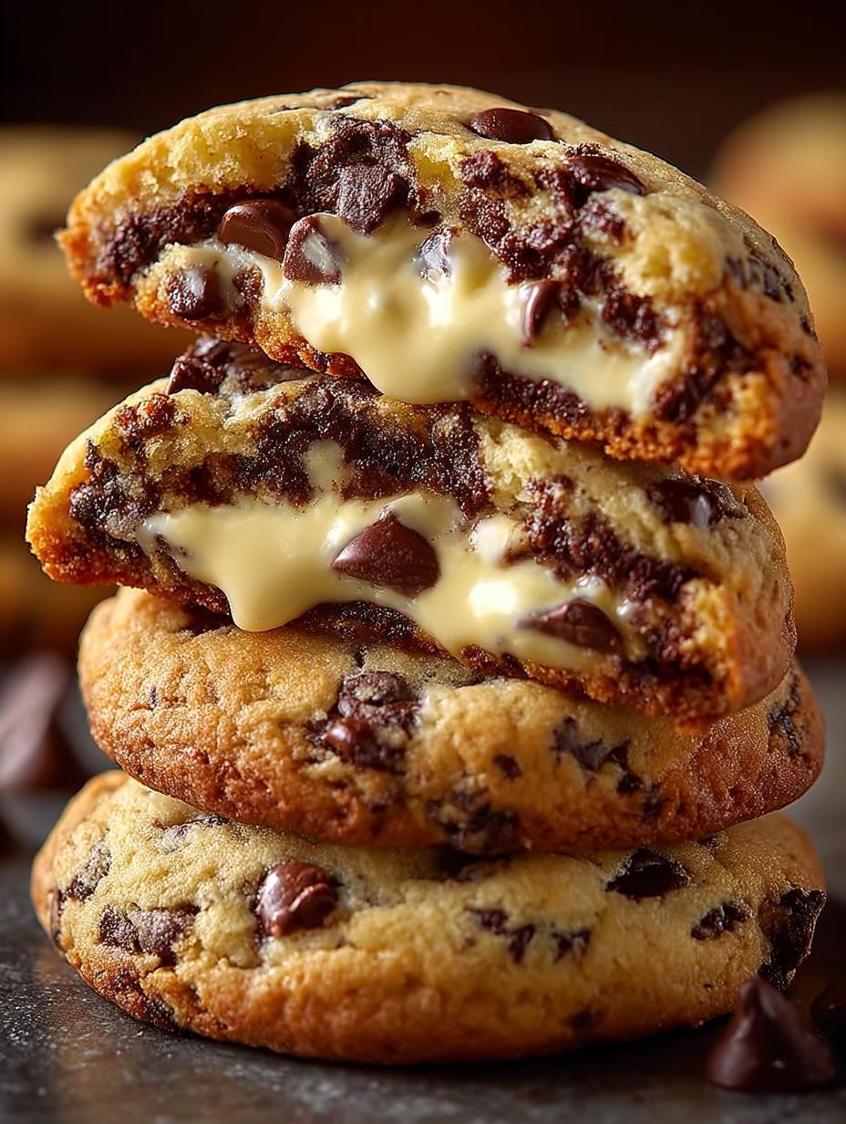 Indulge in 24 Divine Chocolate Chip Cheesecake Cookies - Chocolate Chip Cheesecake Cookies - additional detail