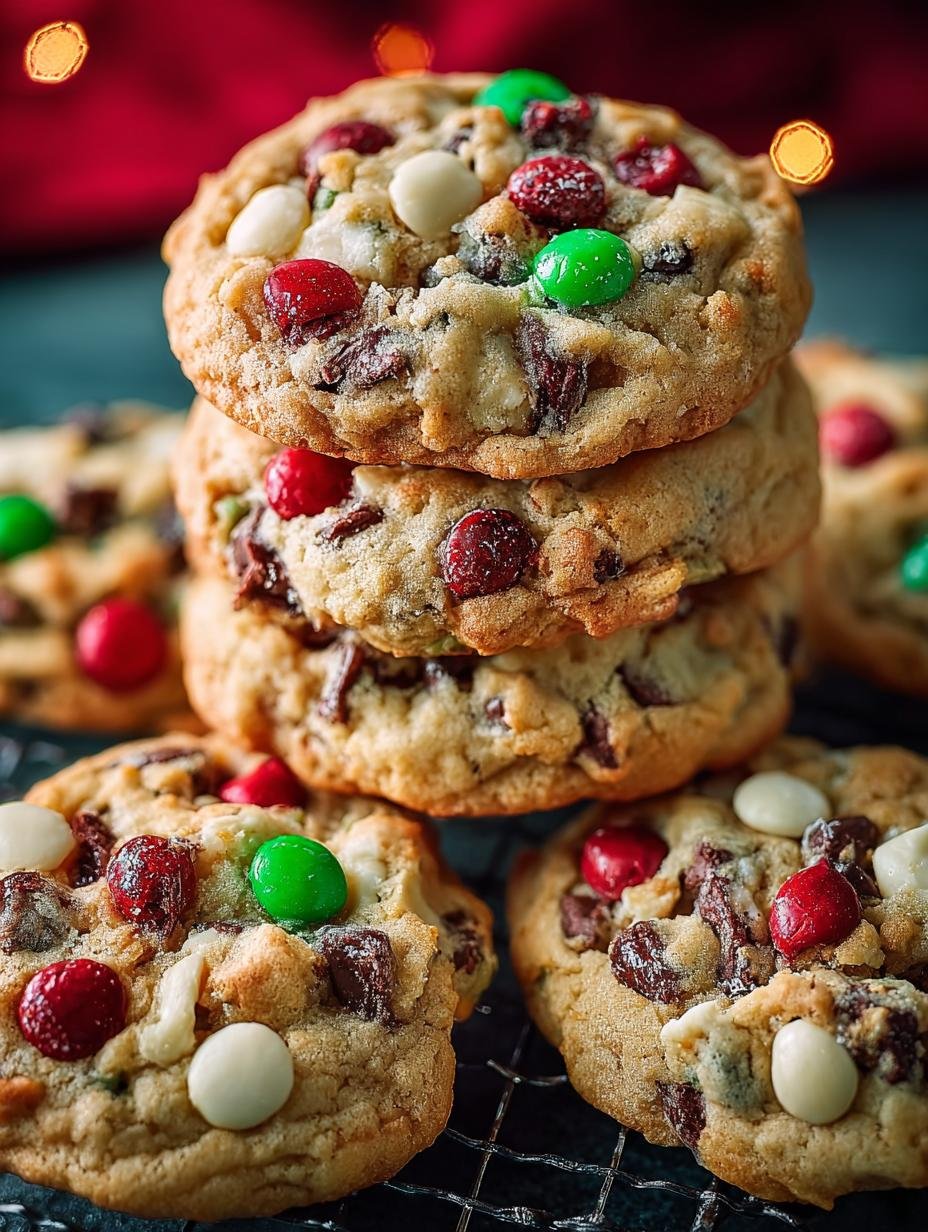 Christmas Monster Cookies