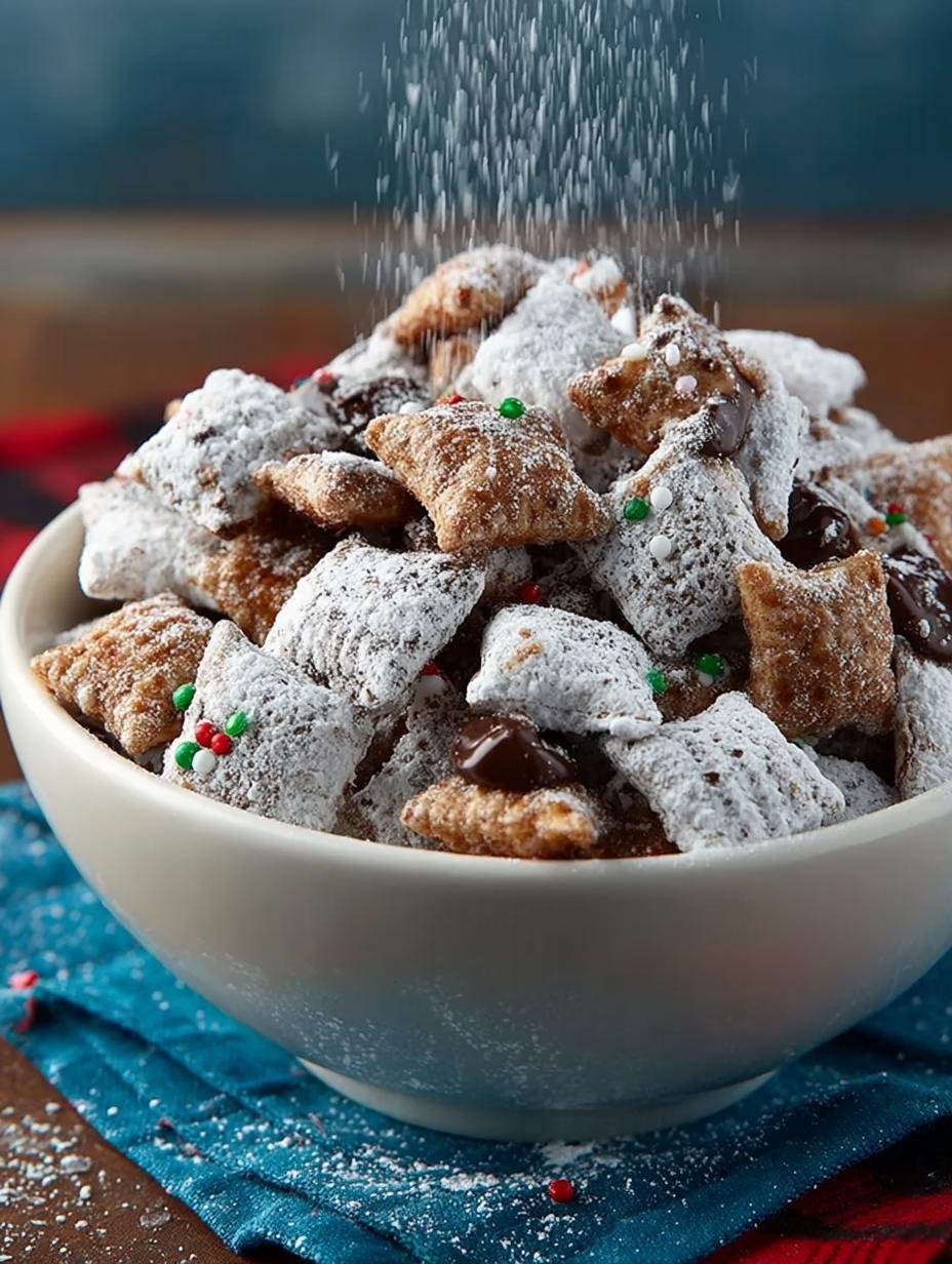 Christmas Puppy Chow: 7 Sweet Reasons to Make It Today - Christmas Puppy Chow - additional detail