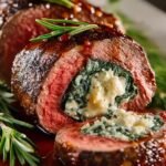Christmas Stuffed Beef Tenderloin