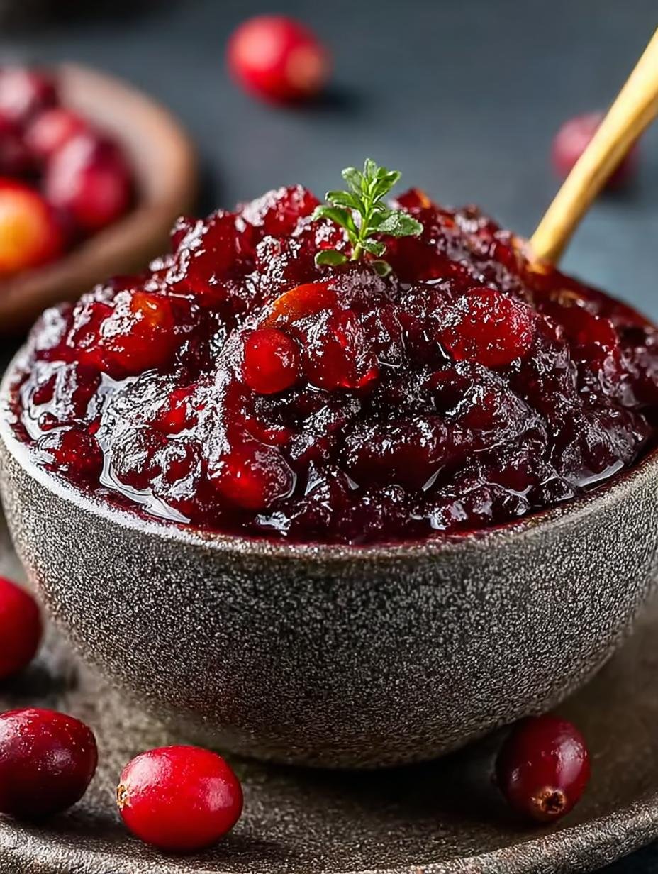 Cranberry Chutney: 7 Reasons to Make It This Holiday Season - Cranberry Chutney - main visual representation