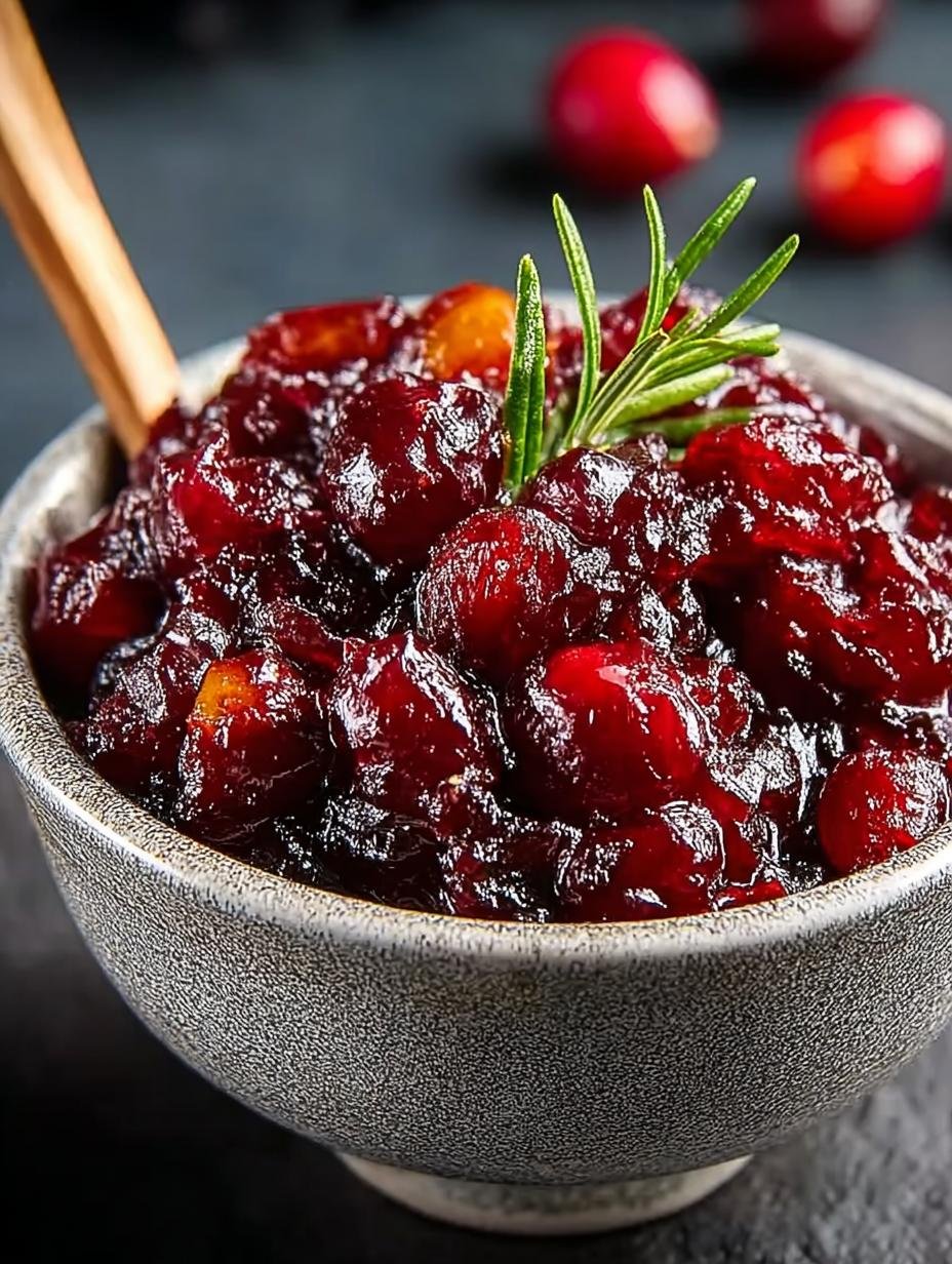 Cranberry Chutney: 7 Reasons to Make It This Holiday Season - Cranberry Chutney - additional detail