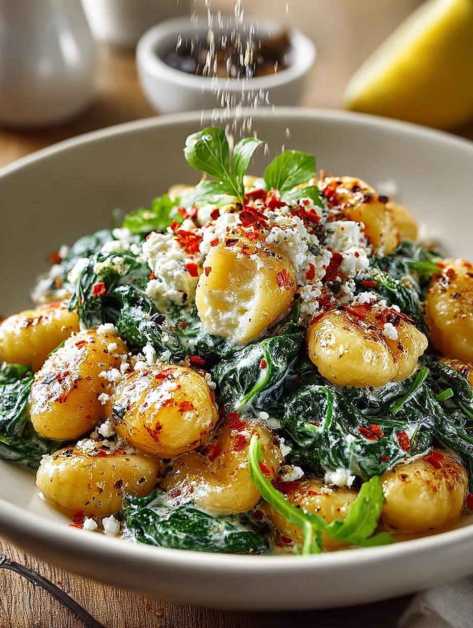 Creamy Gnocchi Spinach Feta: 5 Reasons to Love It - Creamy Gnocchi Spinach Feta - main visual representation