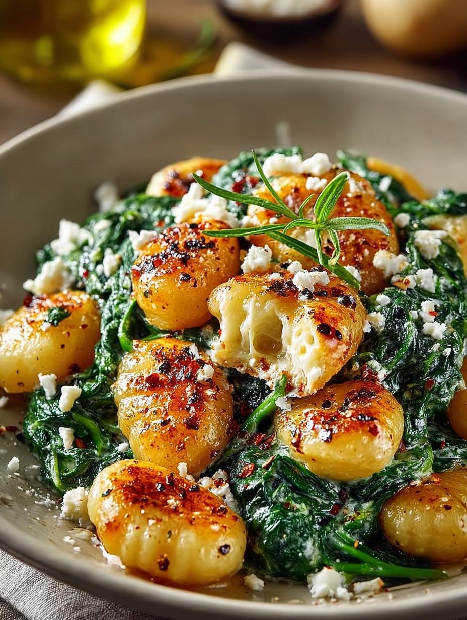 Creamy Gnocchi Spinach Feta: 5 Reasons to Love It - Creamy Gnocchi Spinach Feta - additional detail