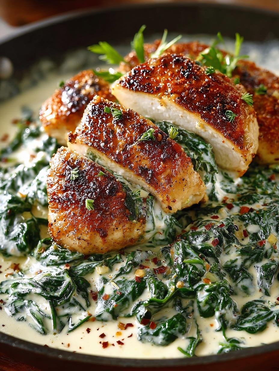 Creamy Spinach Chicken