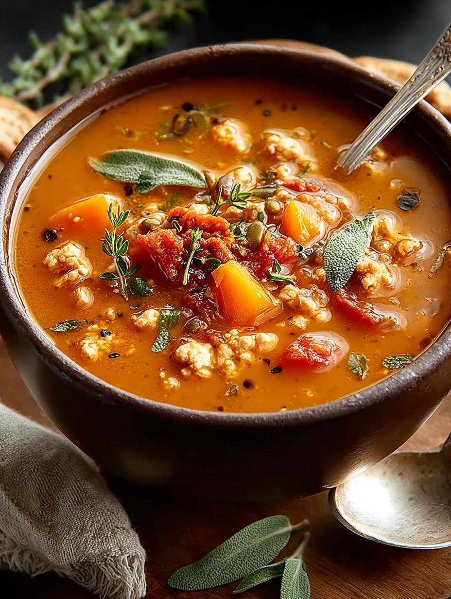 Creamy Turkey Pumpkin Chili: A Cozy Fall Comfort Recipe - Creamy Turkey Pumpkin Chili - main visual representation