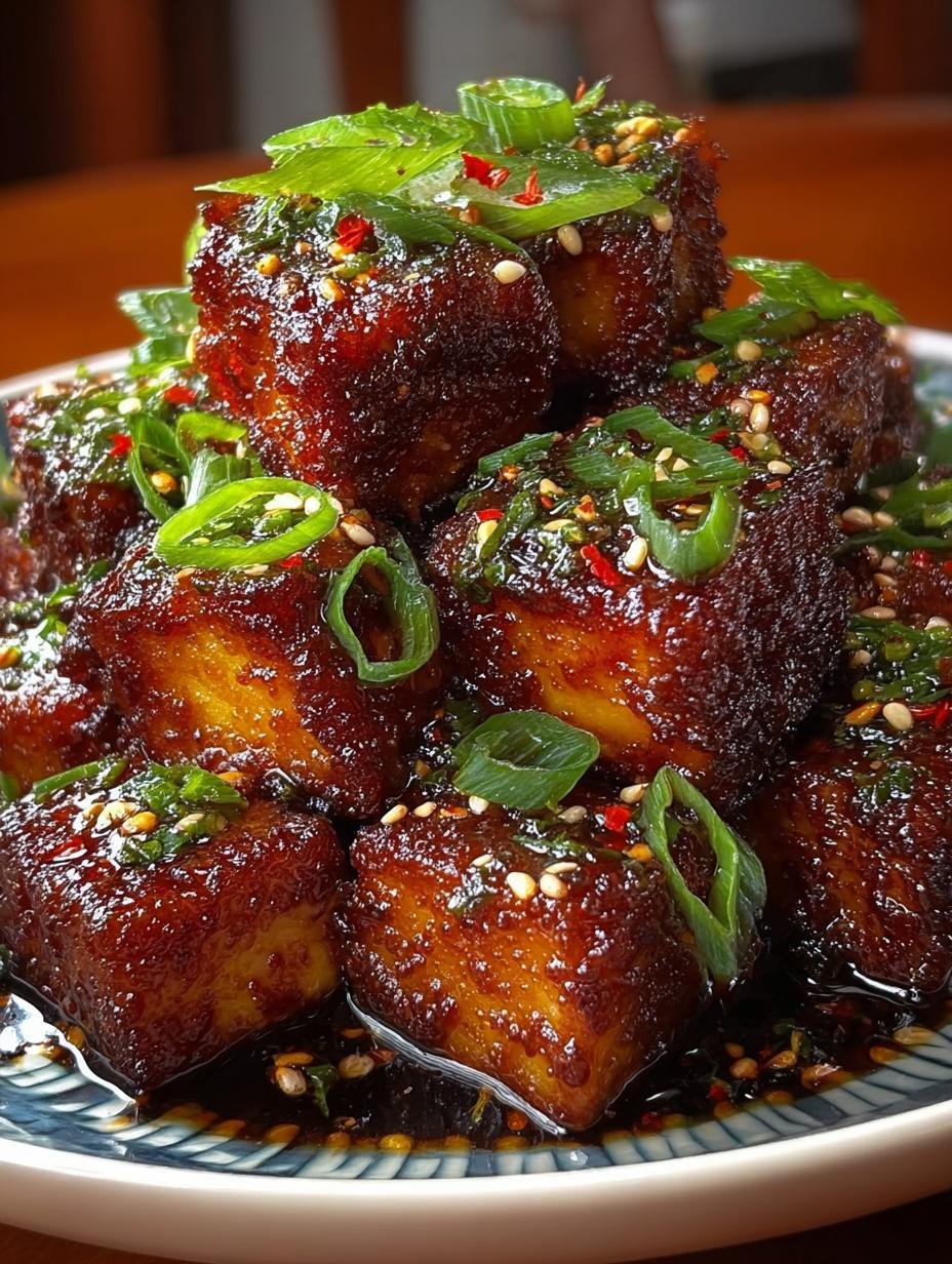 5 Easy Steps to Crispy Honey Garlic Tofu Recipe - Crispy Honey Garlic Tofu - main visual representation