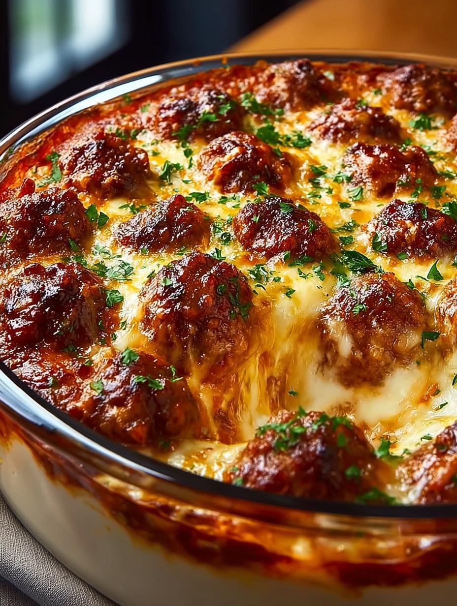Dump Bake Meatball Casserole: 5 Steps to Comforting Bliss - Dump Bake Meatball Casserole - main visual representation