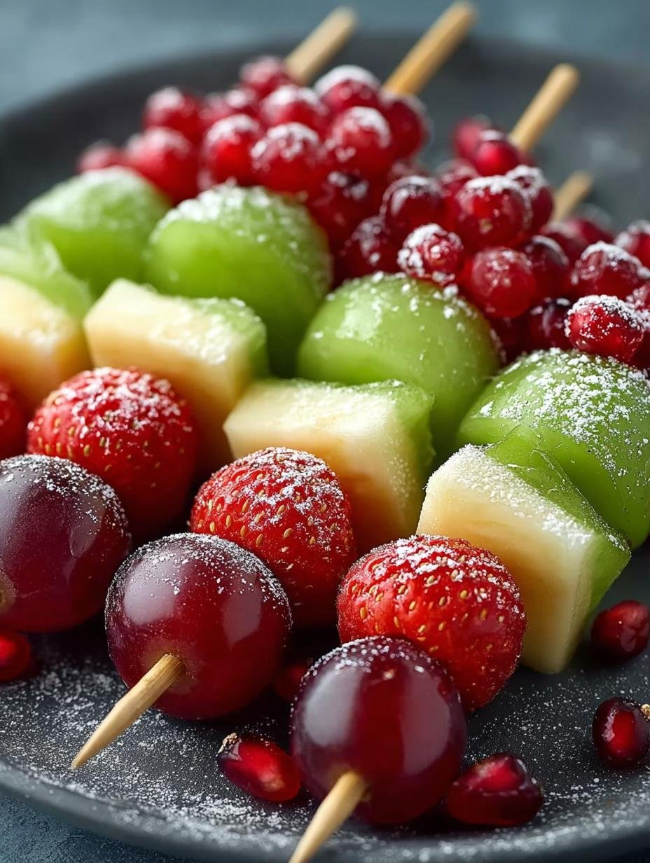 Festive Christmas Fruit Skewers: 5 Colorful Ideas to Delight
