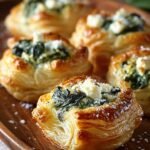 Feta‑Spinach Puff Pastry Bites