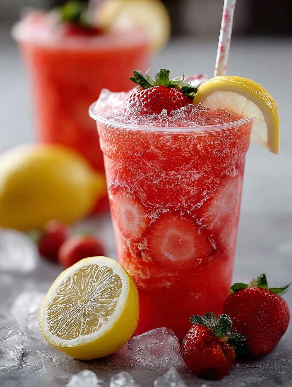 Frozen Strawberry Lemonade: 5 Refreshing Ways to Enjoy - Frozen Strawberry Lemonade - main visual representation