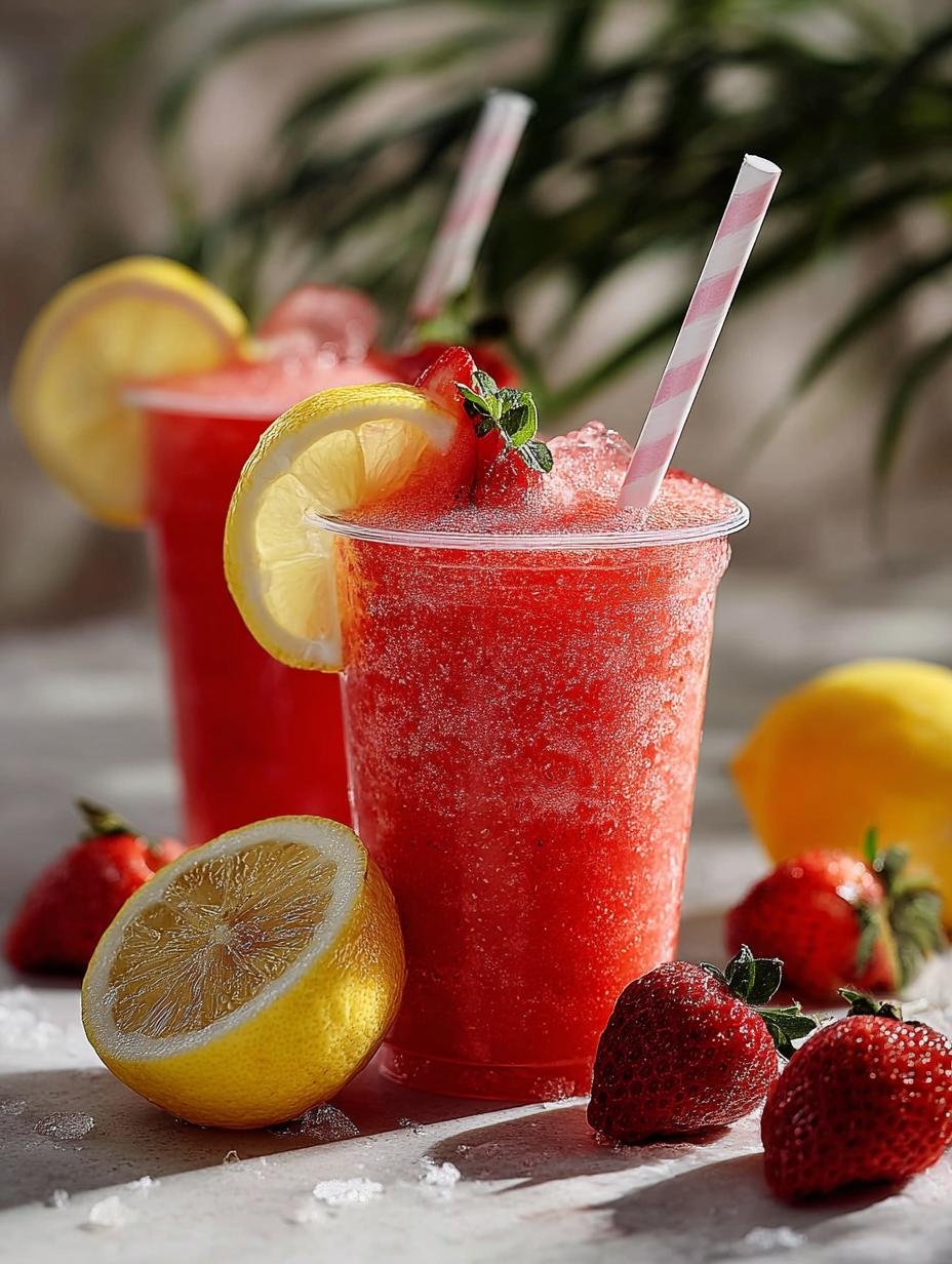 Frozen Strawberry Lemonade: 5 Refreshing Ways to Enjoy - Frozen Strawberry Lemonade - additional detail