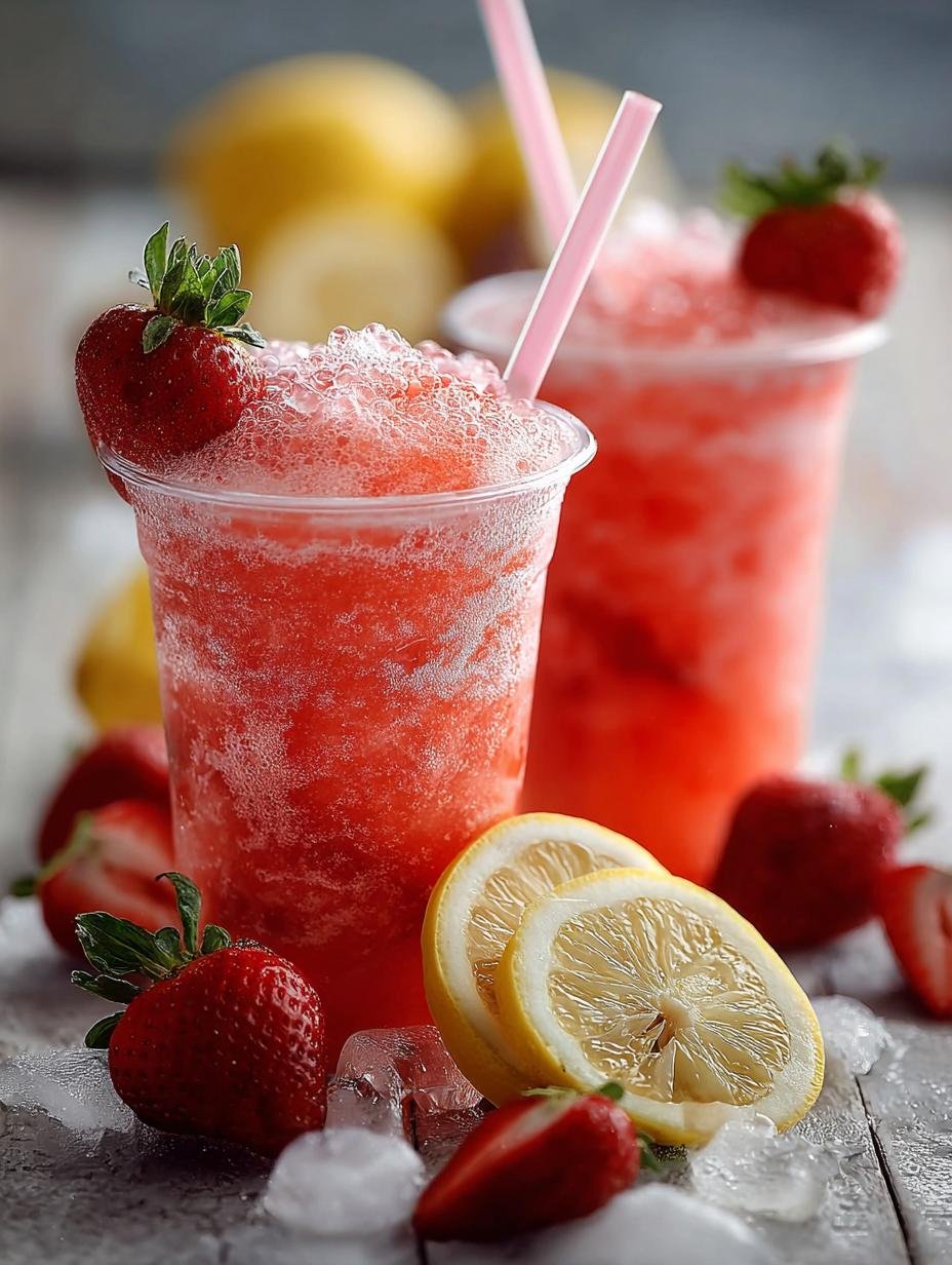 Frozen Strawberry Lemonade