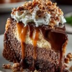 German Chocolate Cheesecake