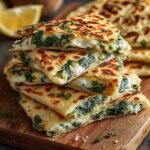 Gozleme Spinach Cheese Flatbread