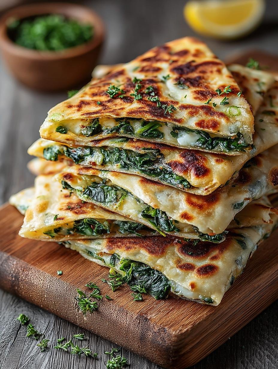 Gozleme Spinach Cheese Flatbread: 5 Savory Secrets - Gozleme Spinach Cheese Flatbread - additional detail