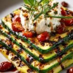 Grilled Zucchini Goat Cheese
