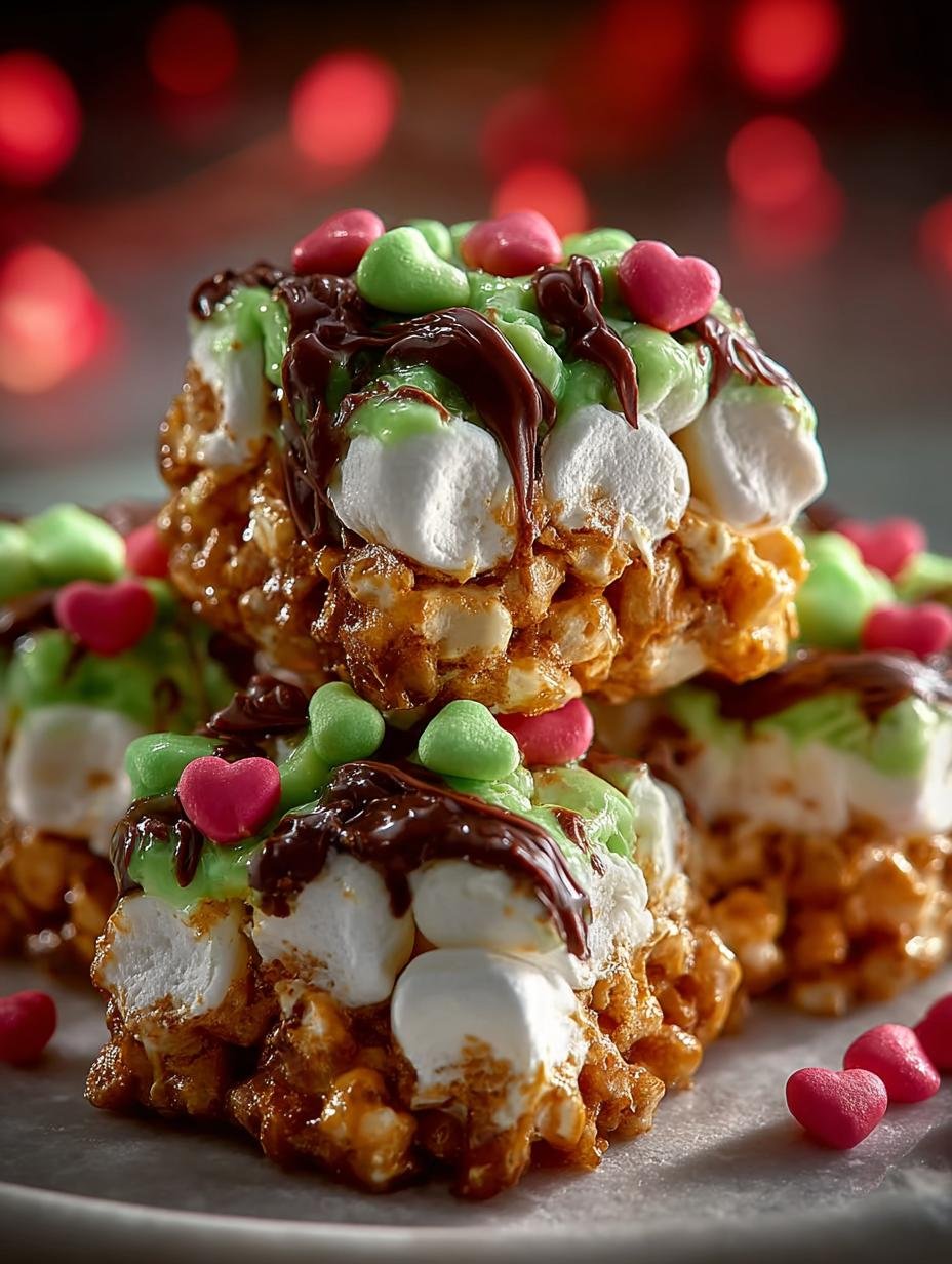 5 Irresistible Grinch Peanut Marshmallow Clusters Recipes - Grinch Peanut Marshmallow Clusters - main visual representation