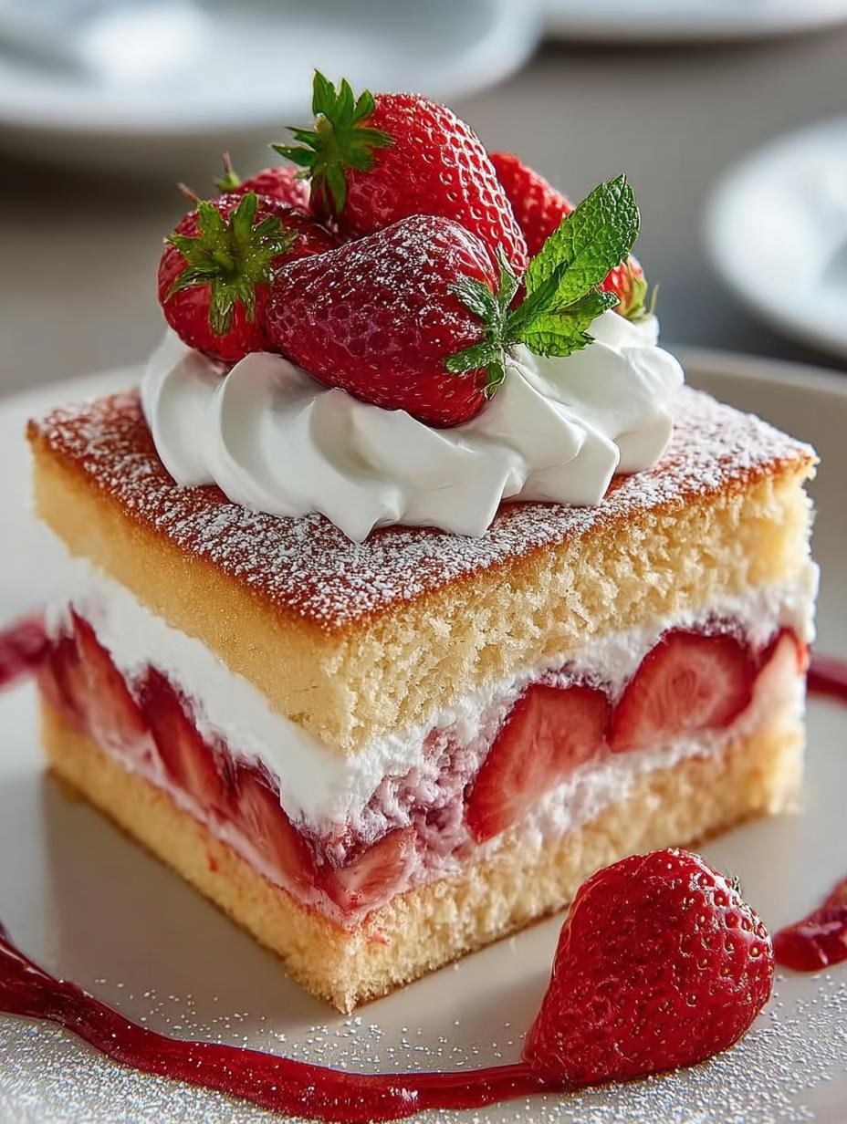 Delicious Japanese Strawberry Sponge Cake for Every Occasion - Japanese Strawberry Sponge Cake - main visual representation