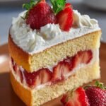 Japanese Strawberry Sponge Cake