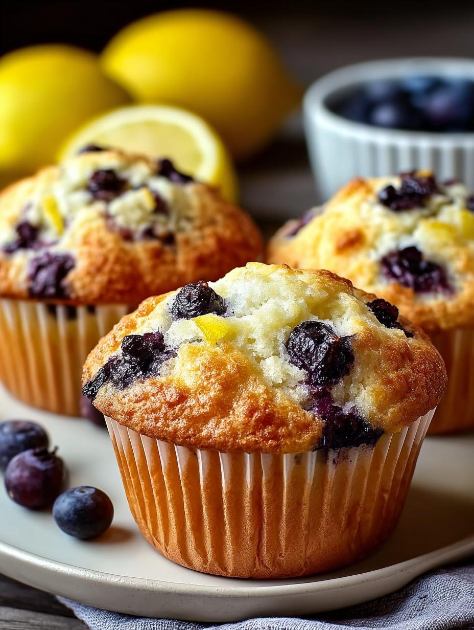 Lemon Blueberry Muffins: 12 Irresistible Variations to Try - Lemon Blueberry Muffins - main visual representation