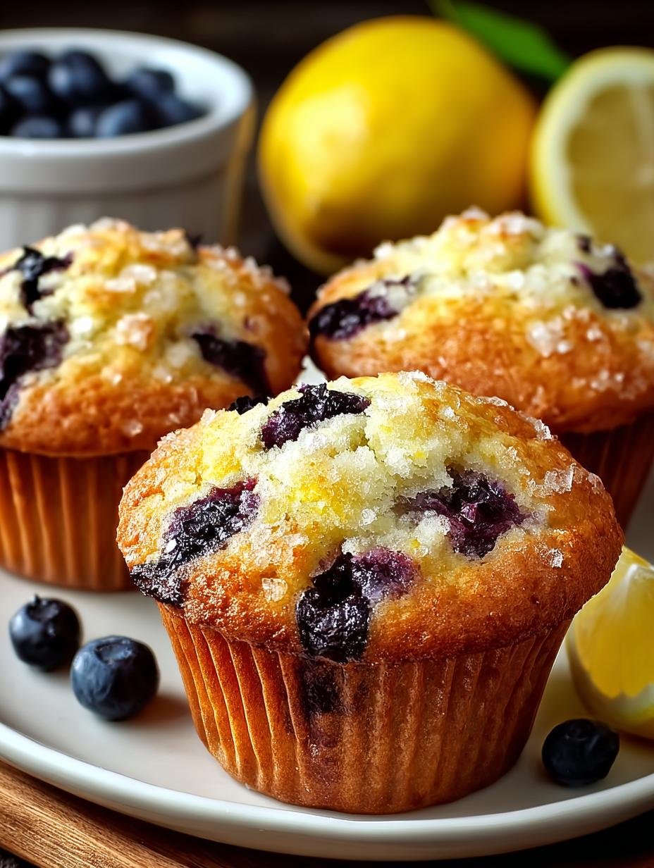 Lemon Blueberry Muffins: 12 Irresistible Variations to Try - Lemon Blueberry Muffins - additional detail