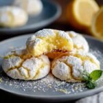 Lemon Crinkle Cookie