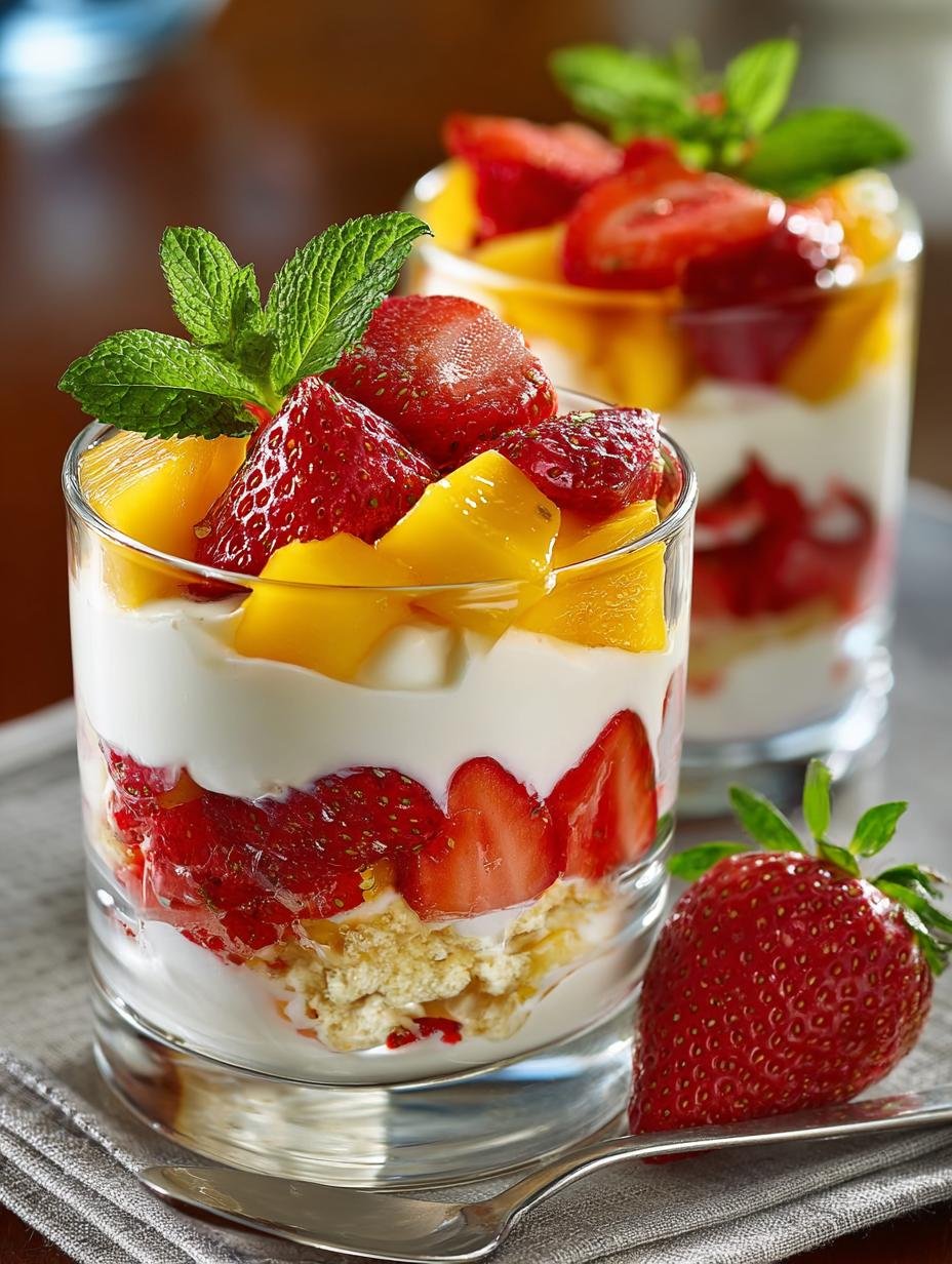 Mango‑Strawberry Yogurt Parfaits: 5 Layers of Pure Bliss - Mango‑Strawberry Yogurt Parfaits - main visual representation