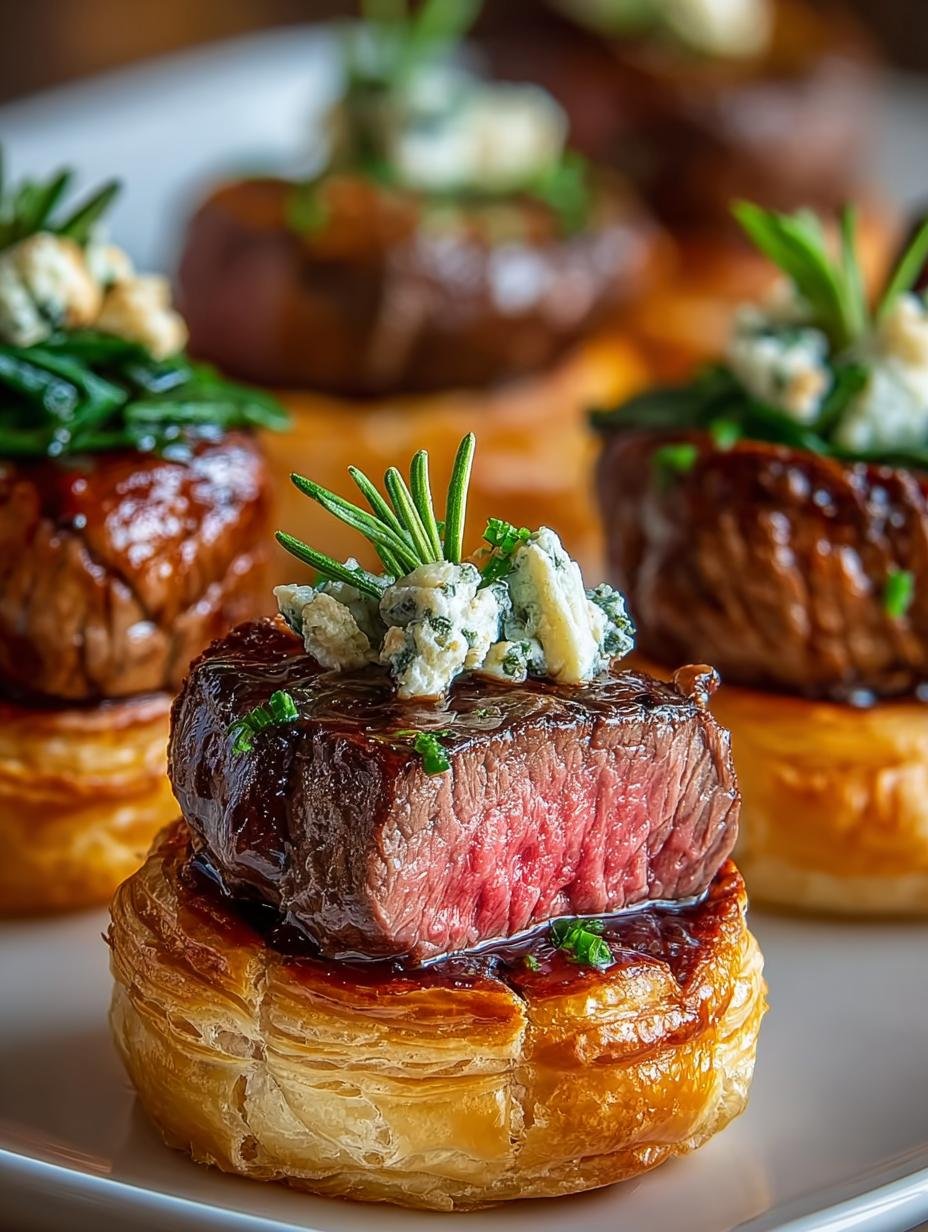 Mini Beef Wellington Bites: 24 Irresistible Party Treats - Mini Beef Wellington Bites - main visual representation