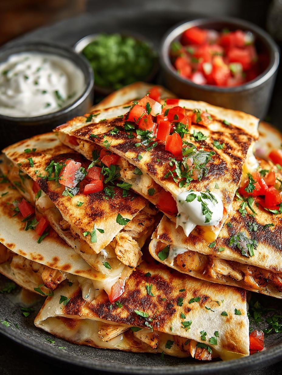 Mini Chicken Quesadillas: 10 Tasty Party Snacks to Enjoy - Mini Chicken Quesadillas - additional detail