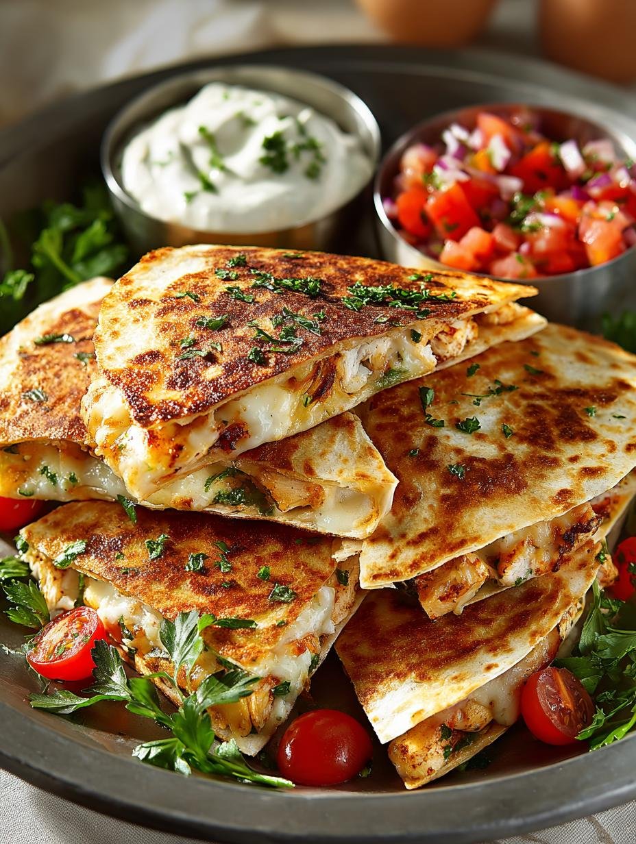 Mini Chicken Quesadillas: 10 Tasty Party Snacks to Enjoy