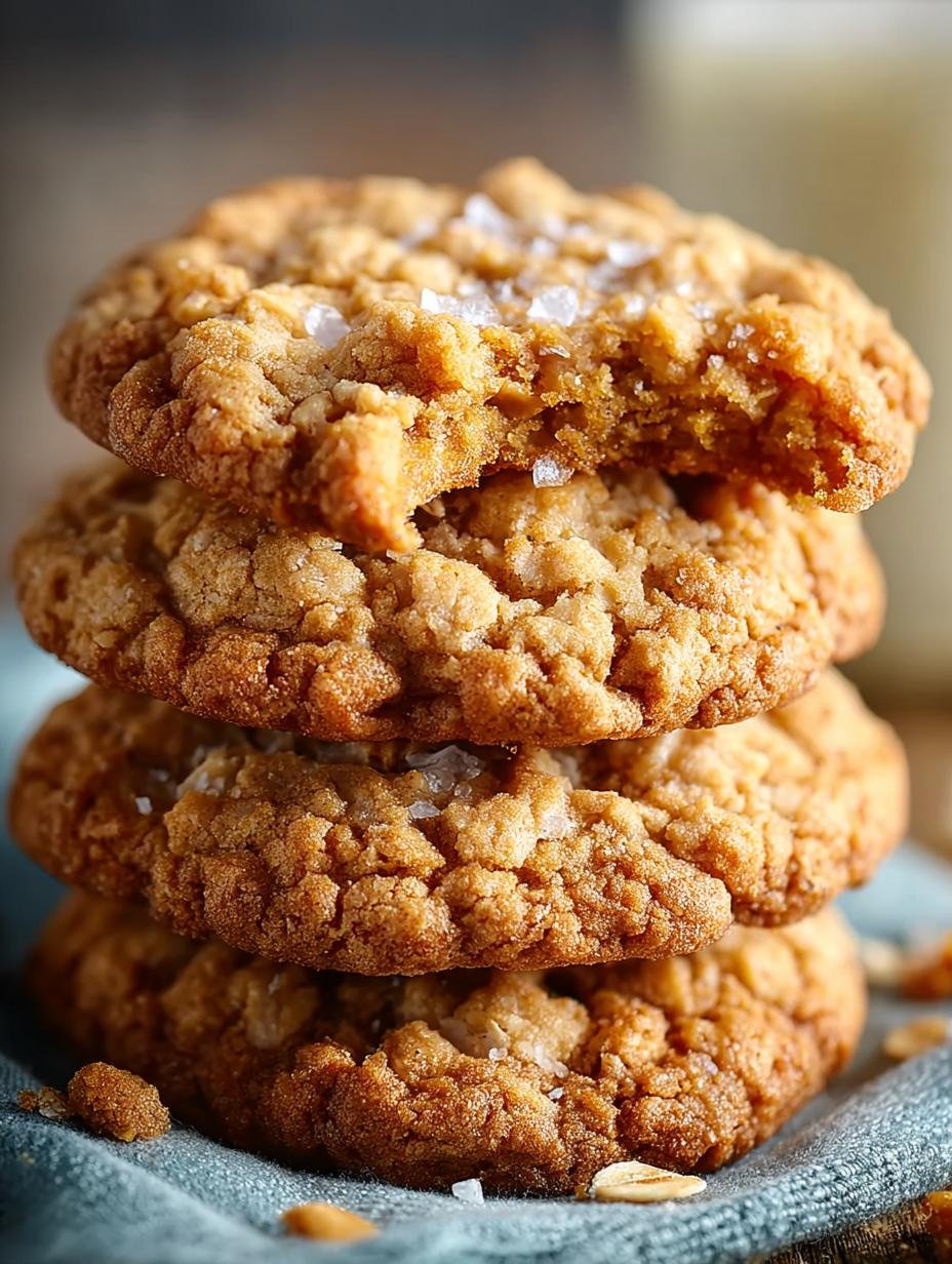 Peanut Butter Oatmeal Cookies