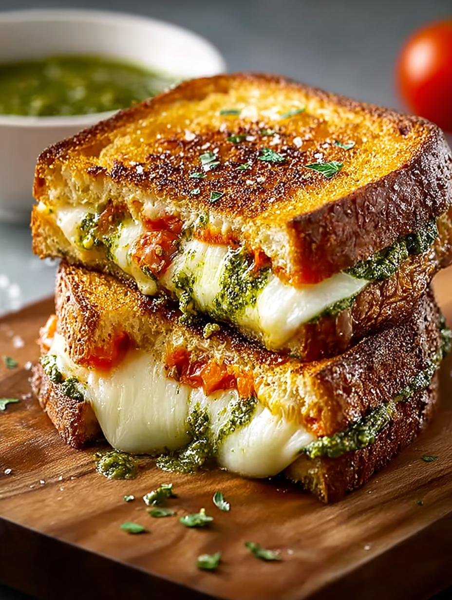 Pesto Grilled Cheese Sandwich: 5 Irresistible Ways to Enjoy - Pesto Grilled Cheese Sandwich - main visual representation