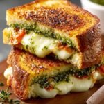 Pesto Grilled Cheese Sandwich