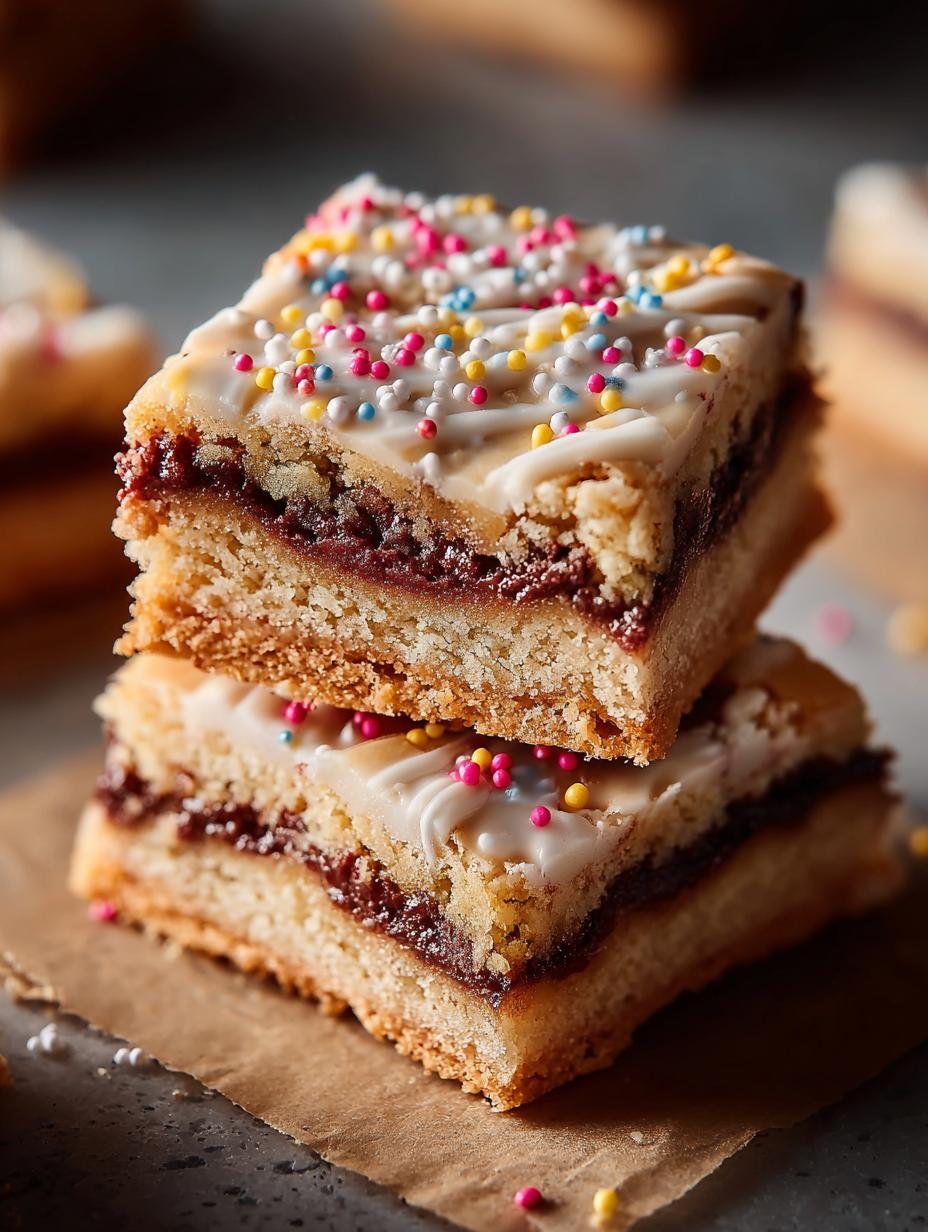 Sweet Pop Tart Cookie Bars: 16 Squares to Delight