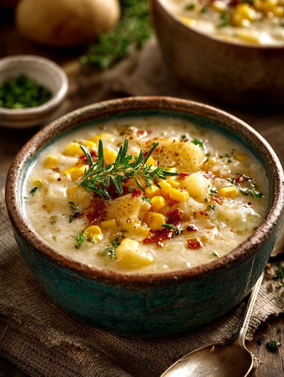Potato Corn Chowder: 5 Comforting Reasons to Love It - Potato Corn Chowder - main visual representation