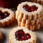 Raspberry Linzer Cookies Dessert