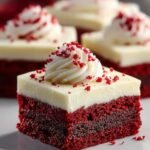 Red Velvet Cookie Bars