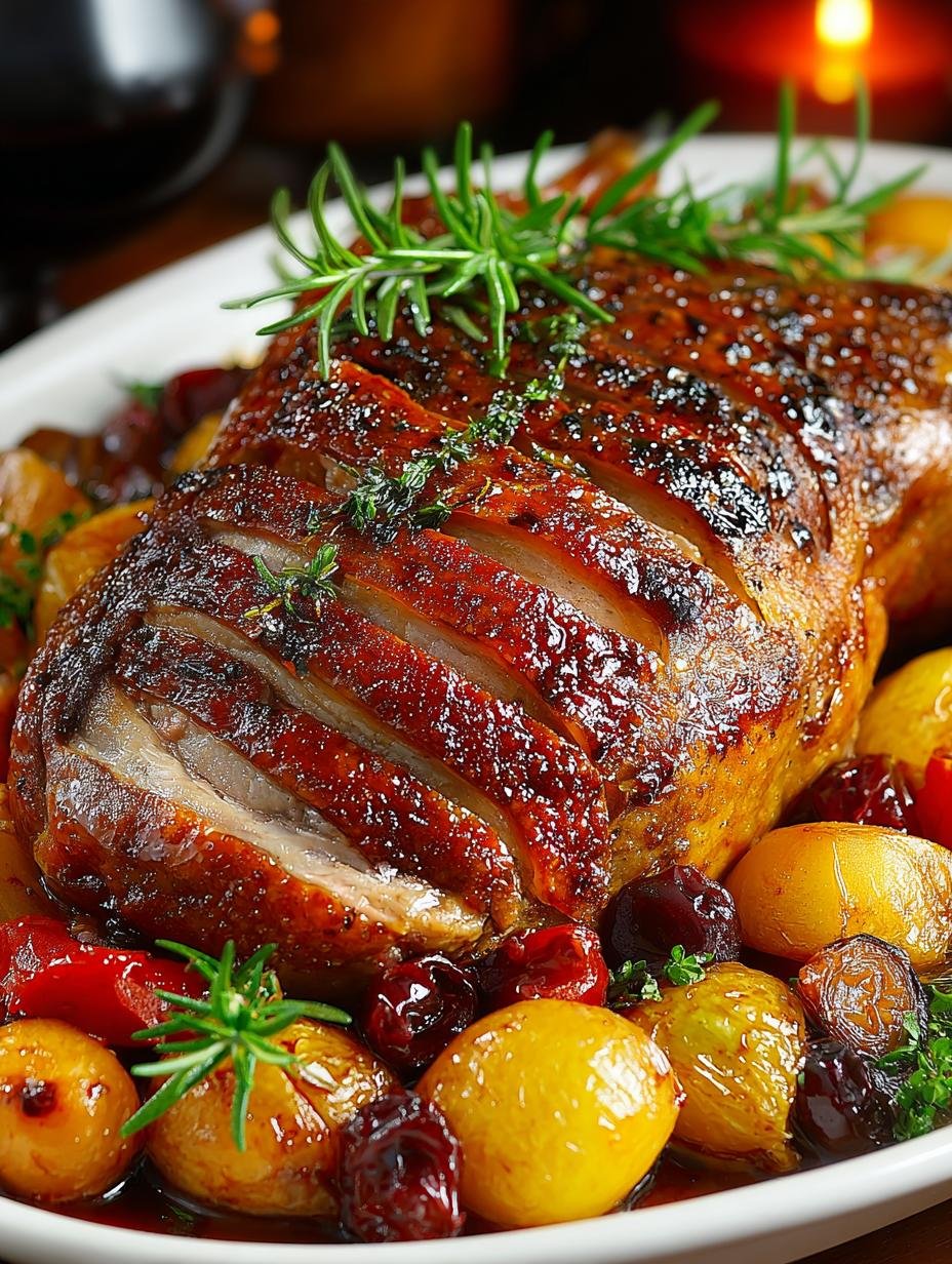 Roasted Duck For Christmas