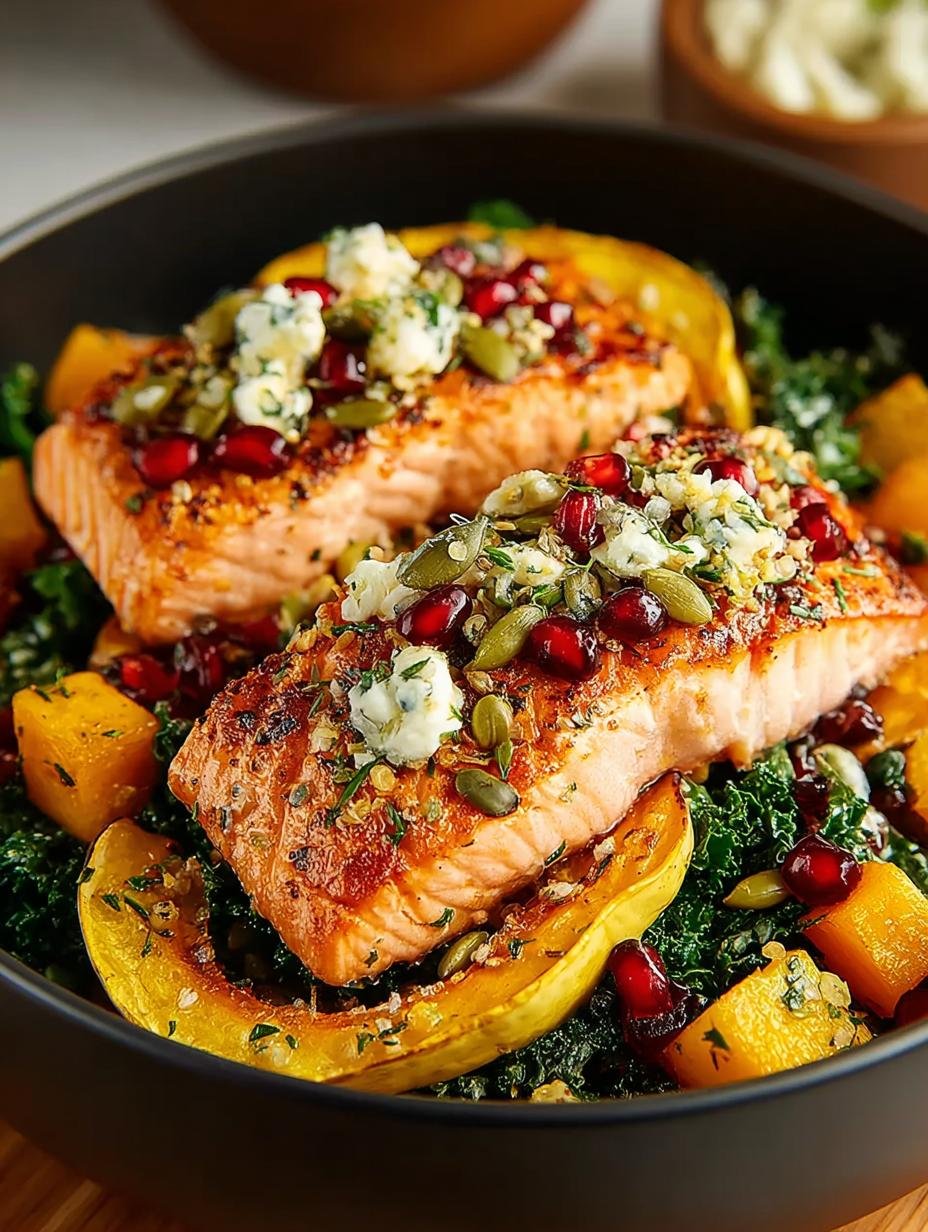 Salmon Squash Bowl
