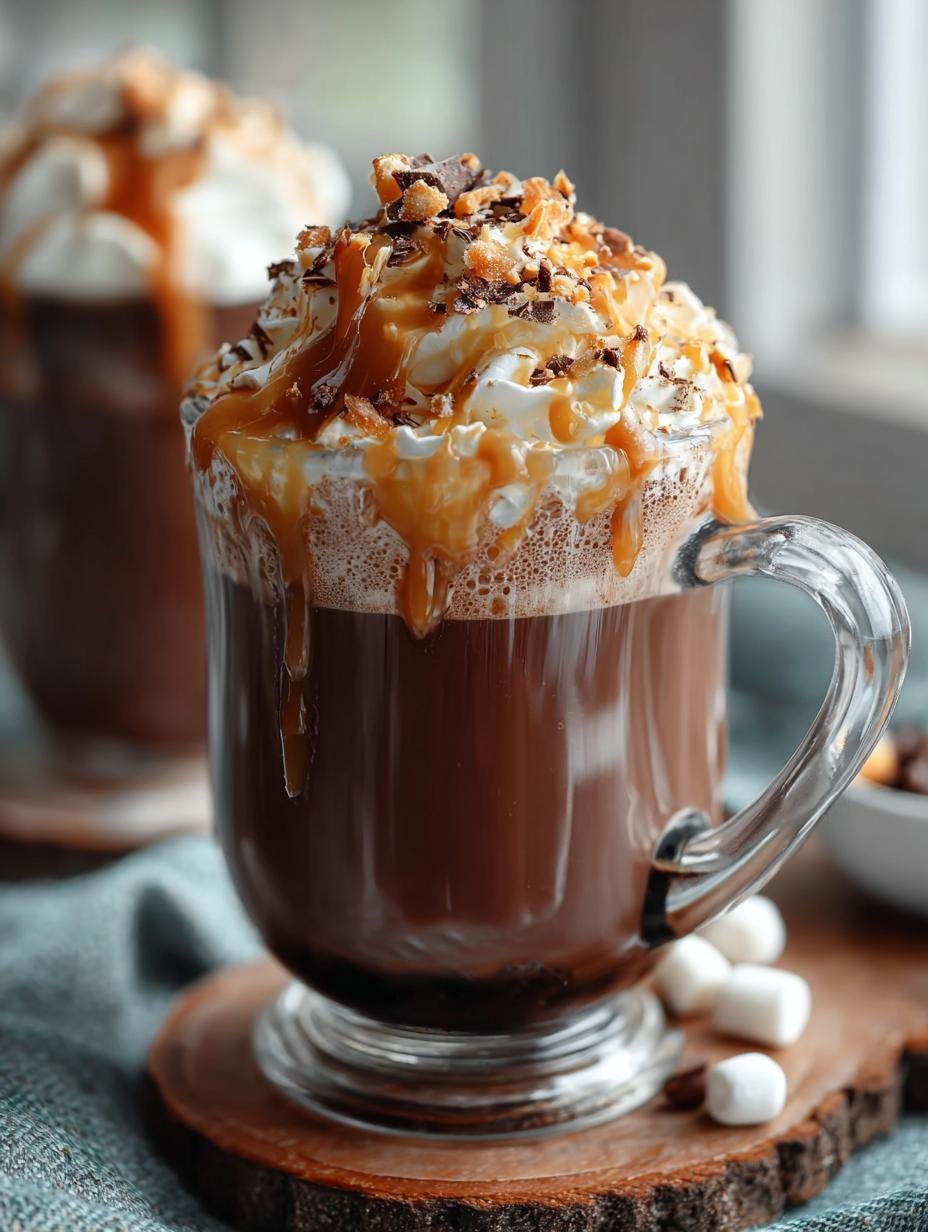 Salted Caramel Hot Chocolate: The Ultimate Cozy Drink - Salted Caramel Hot Chocolate - additional detail
