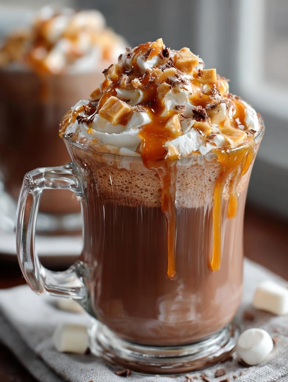 Salted Caramel Hot Chocolate