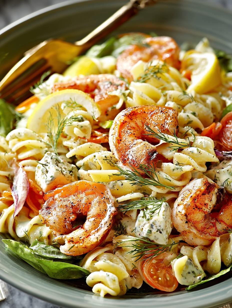 Delicious Seafood Pasta Salad for Summer Gatherings - Seafood Pasta Salad - additional detail