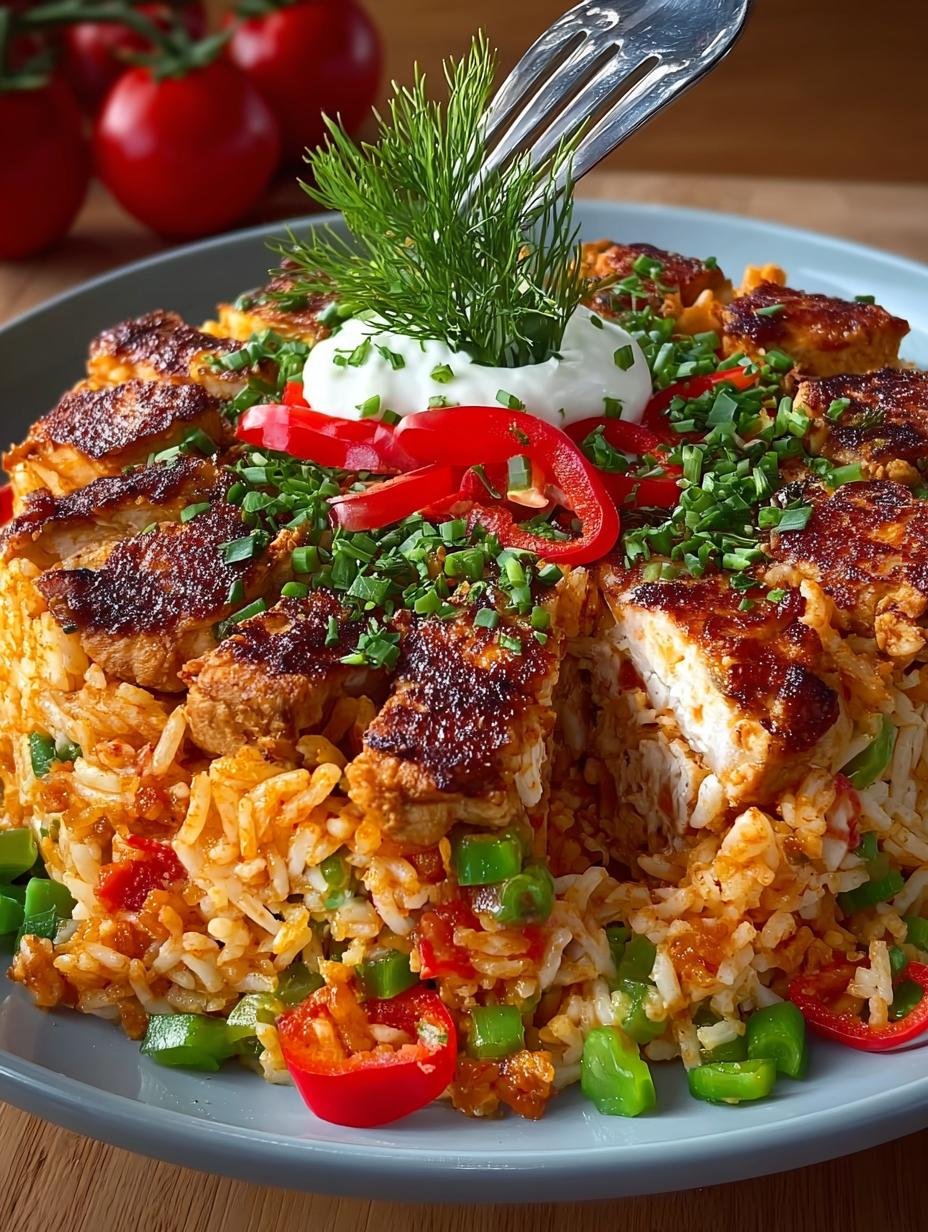 Serbian Rice Dish with Chicken: 5 Star Comfort Food - Serbian Rice Dish with - additional detail