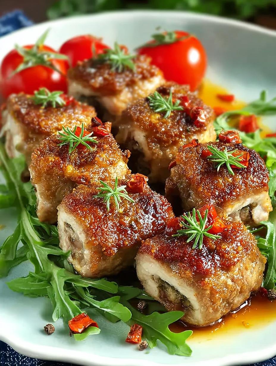 Sicilian Veal Involtini