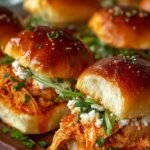 Spicy Buffalo Chicken Sliders