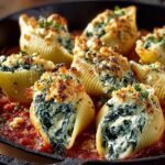 Spinach Ricotta Stuffed Shells