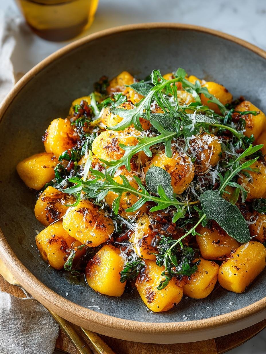 Delicious Squash Gnocchi Brown Butter Recipe for Fall - Squash Gnocchi Brown Butter - main visual representation